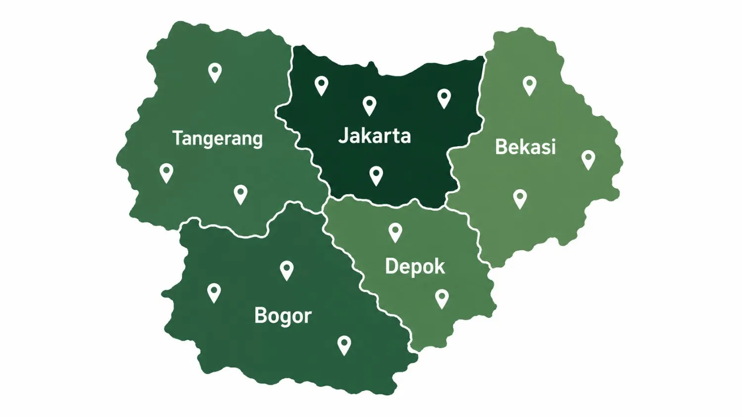 Melayani Berbagai Area dan Jenis Properti